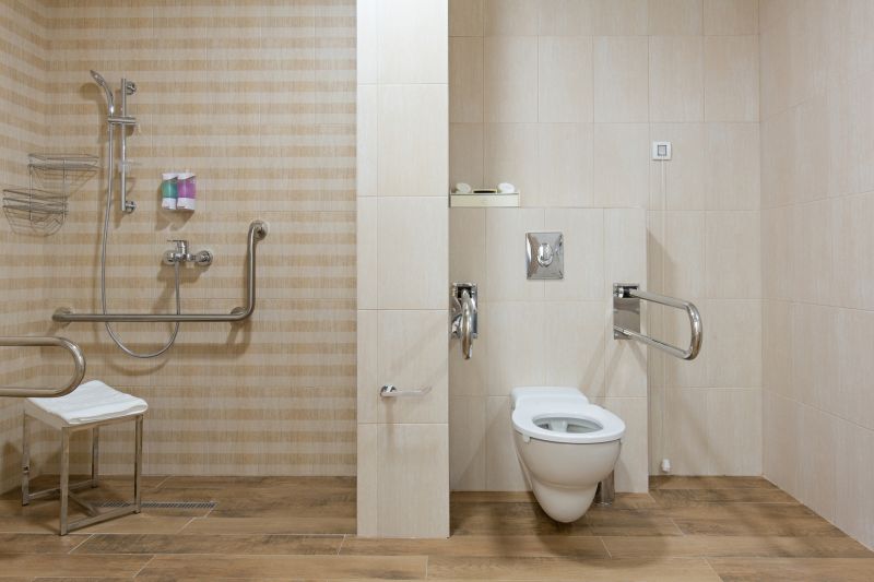 Integrated Seating in Shower Area