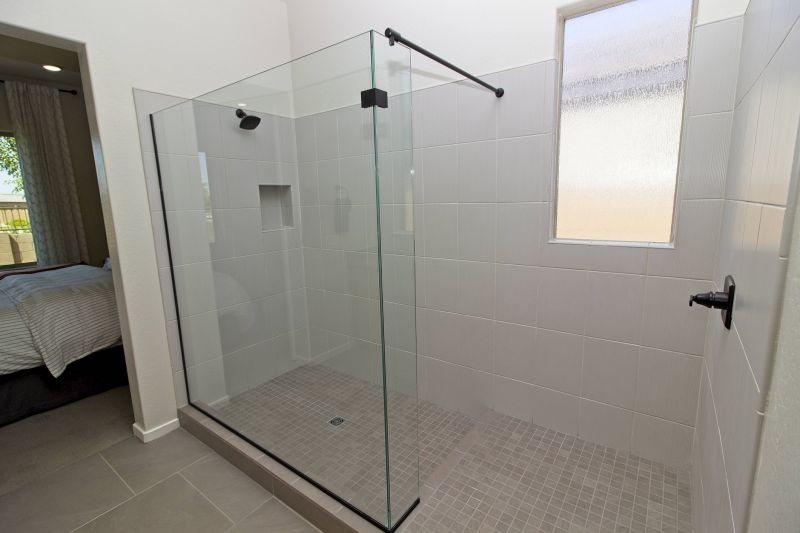 Completed Bathroom with New Shower